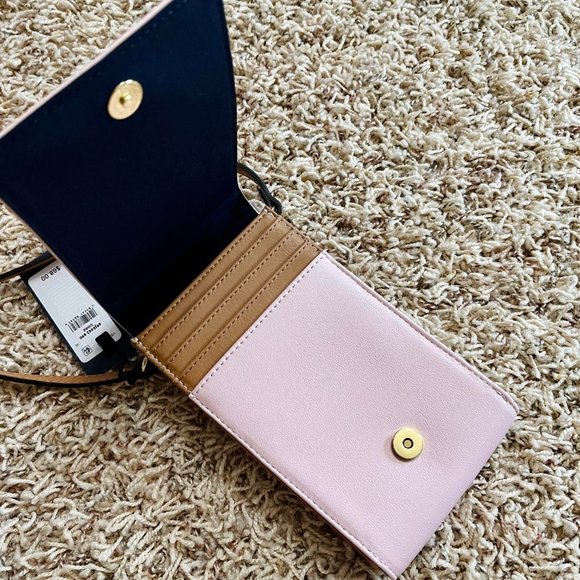 Tommy Hilfiger Women's Julia Crossbody Phone Bag Pink (New) - Picture 7 of 15